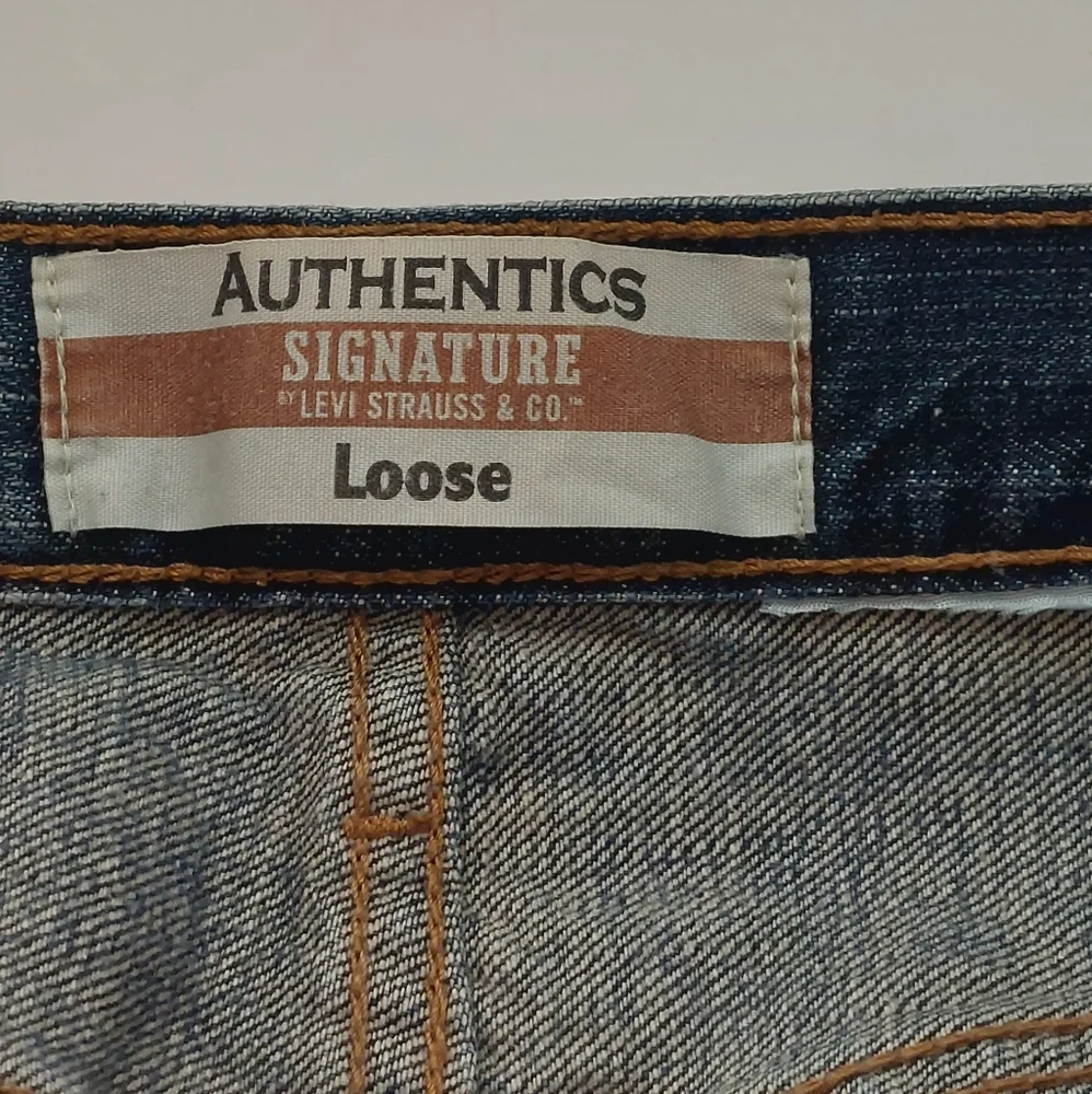 Levi's Authentic Signature Men's Jeans Loose Size 32 x 31 Regular Straight